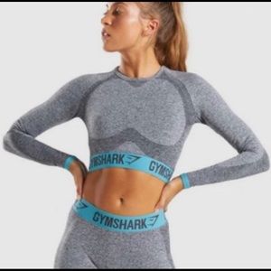 Gymshark Flex Crop Top Long Sleeve